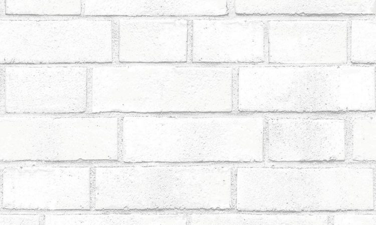 A white brick wall